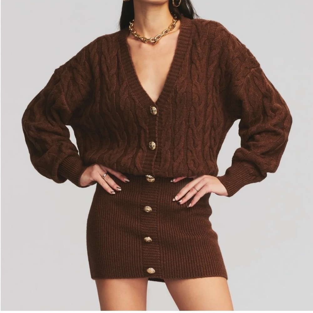 Retrofete Tala dress in ‘cognac’. Brand new with tags.,